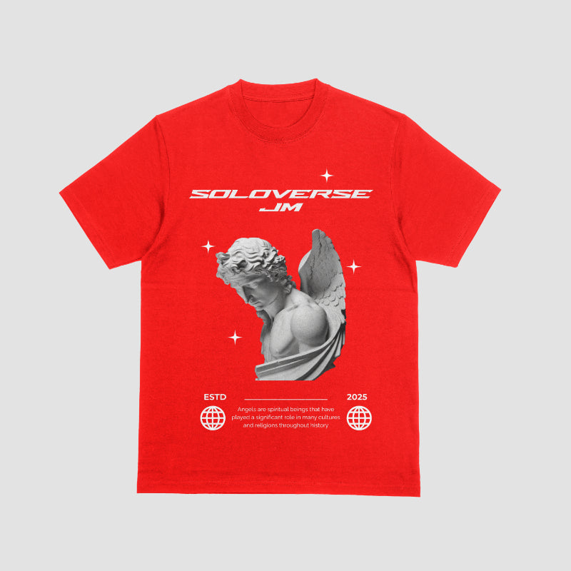 Red Soloverse Angel T-shirt